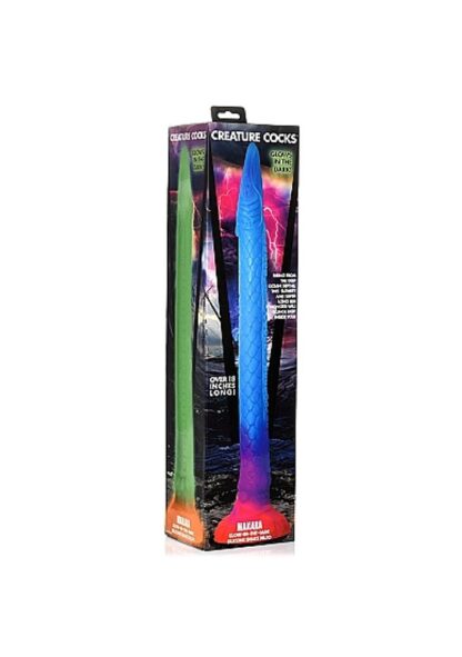 Creature Cocks Glow in the Dark Makara Silicone Snake Dildo - Image 2