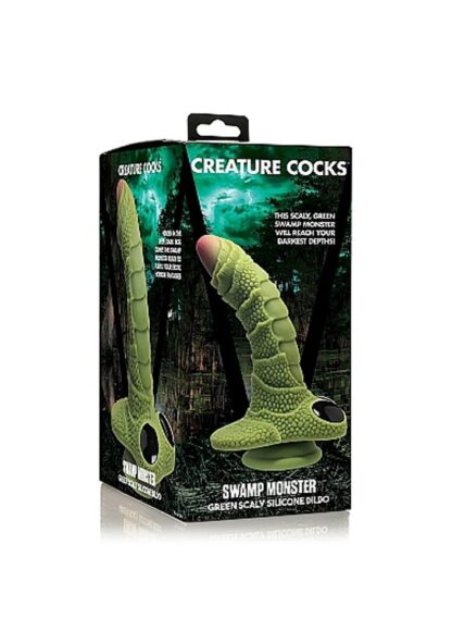 Creature Cocks Swamp Monster Scaly Silicone Dildo - Image 2