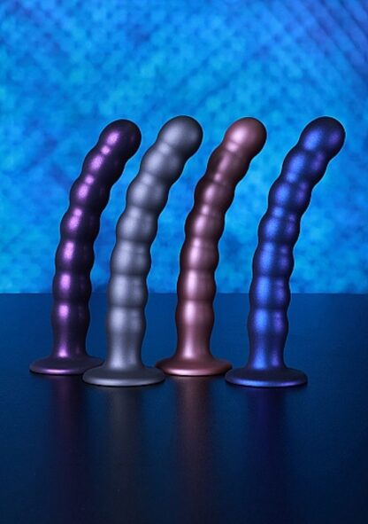 Ouch! Beaded Silicone G-Spot Dildo - Image 2