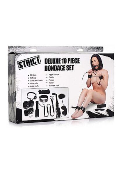 Strict Deluxe 10 Piece Bondage Set - Image 2