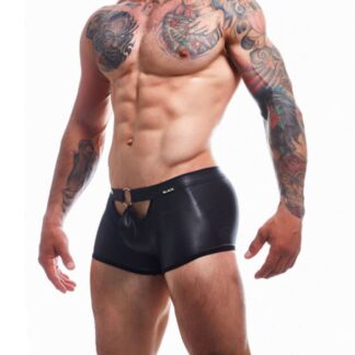 BL4CK by C4M Peekaboo Black Mini Pants - S