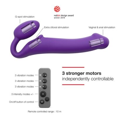 Připínací vibrátor pro ženy s dálkovým ovládáním - Image 2
