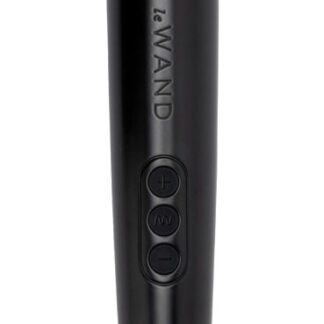Le Wand Die Cast Plug in Vibrating Massager Black