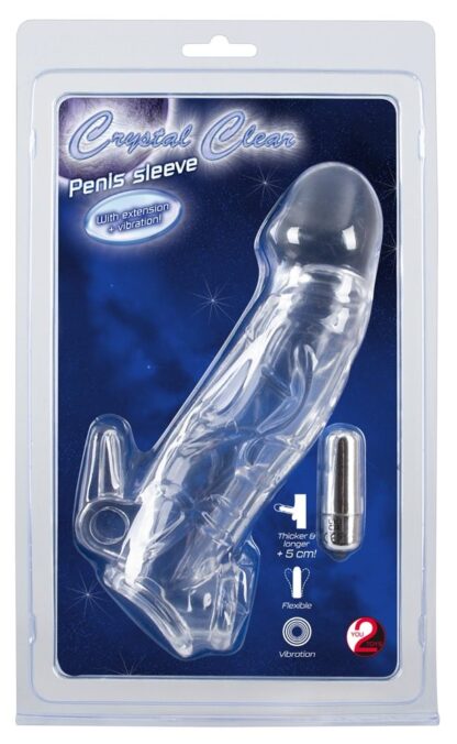 Návlek na penis s vibračním stimulátorem - Image 2