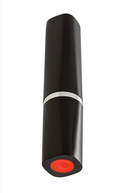 Mini vibrátor ve tvaru rtěnky S Pleasures Lipstick Vibrator Black/Red - Image 2