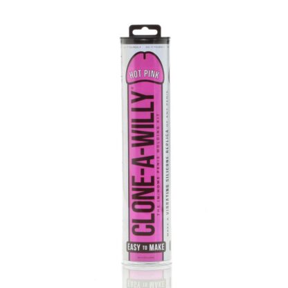 Erotická sada na odlitky Clone A Willy Hot Pink - Image 2