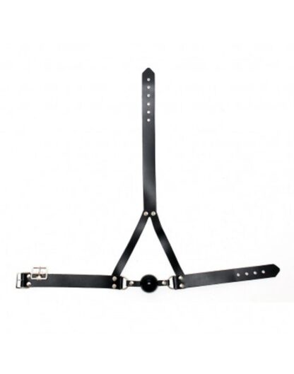 BDSM Erotické roubíky Rimba Gag With Silicon Ball And Headstrap - Image 2