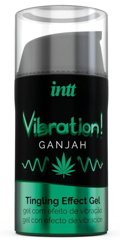 intt Vibration! Tingling Effect Gel Ganjah konopí15 ml