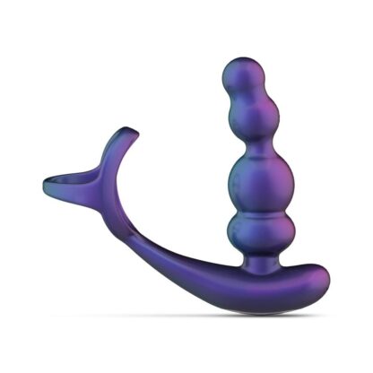 Kroužky na penis s kolíkem a anální vibrátor Hueman Stellar Force - Image 2