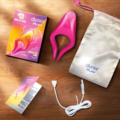 Moderní vibrační stimulátor Durex Play Ride and Tease Multi Erogenous Zone Teaser - Image 2