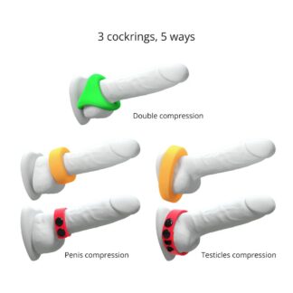 Love to Love Neon Ring Kit Set of 3 Cockrings