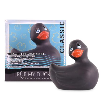 Vibrační kačenka Rubber Small Černá - Image 2