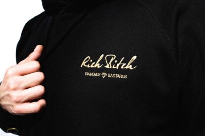 BLACK GOLD HOODIE WOMEN - Image 2