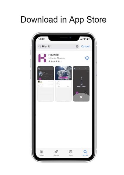 HiSmith Premium Sex Machine HS06-App with Remote and App - Image 2