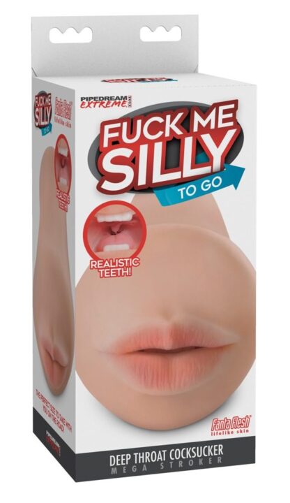 Pipedream Extreme Fuck Me Silly To Go Deep Throat Cocksucker Mega Stroker - Image 2