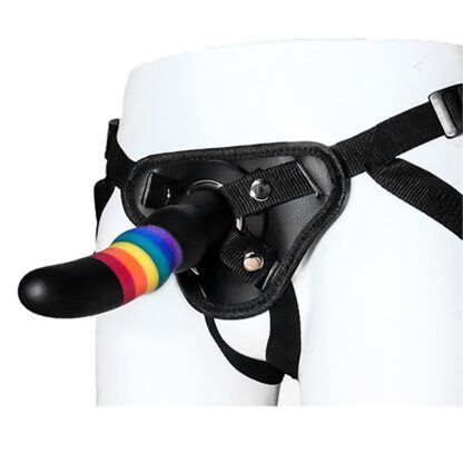 Dream Toys Colourful Love Strap On Solid - Image 2