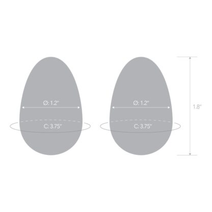 Vaginální činky Glas Glass Yoni Eggs pro ženy 25 - Image 2