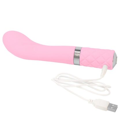 Silikonový vibrátor Pillow Talk Sassy s krystalem Swarovski a USB dobíjením - Image 2