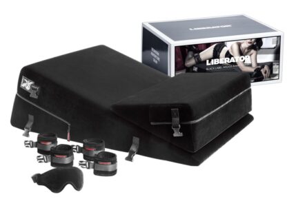 Erotický nábytek Liberator Black Label Wedge/Ramp Combo with cuffs - Image 2