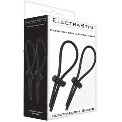 ElectraStim Rubber Adjustable Cock And Scrotal Loops - Image 2