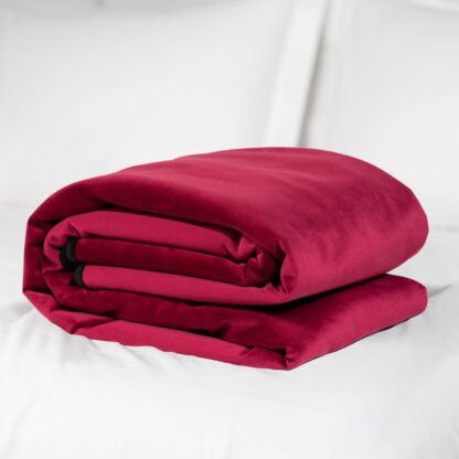 Nepromokavé prostěradlo Fascinator Throw Merlot vínové - Image 2