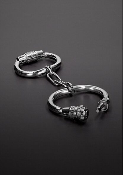 Shots Steel Handcuffs with Combination Lock - Image 2