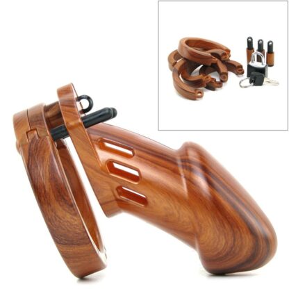 CB-X CB-6000 Chastity Cage Wood - Image 2