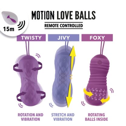 FeelzToys Remote Controlled Motion Love Balls Foxy - Image 2